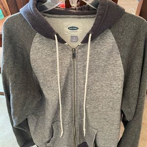 Old Navy Hoodie - Grey - Large